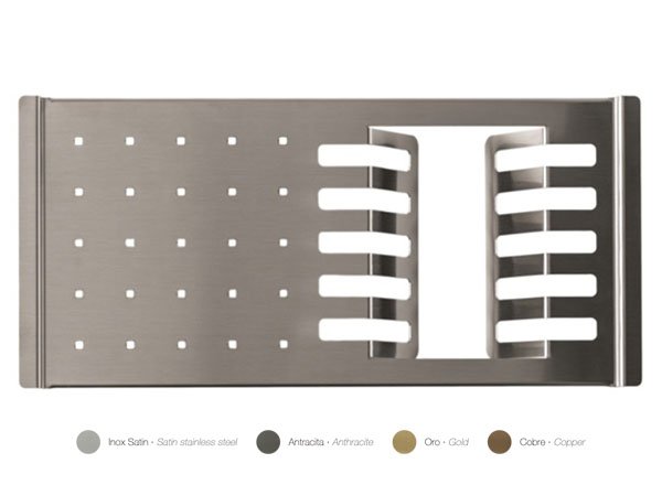  Accesorios de Superficie Sólida Dish Drainer Rack Inox